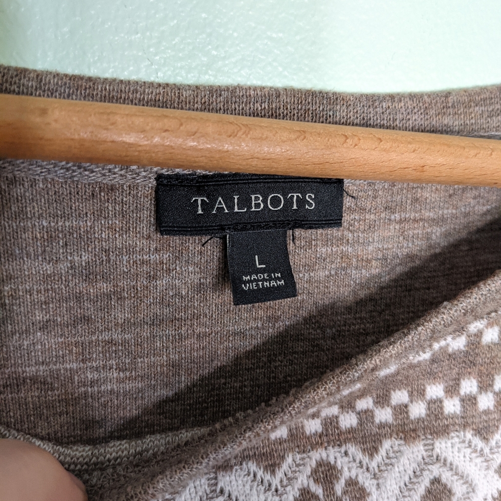 Talbots Printed Sweater - Picture 8 of 9